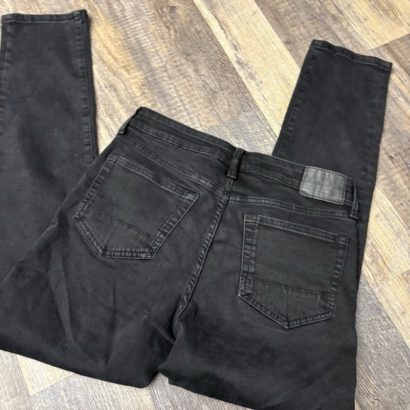 Aeropostle men’s skinny jeans 31/32 black and gray - Picture 7 of 8